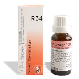 Homeopathy medicine for rickets in hindi , bone diseases , Reckeweg R34 drops in hindi