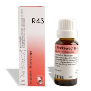 Reckeweg R43 homeopathy Drops in hindi for Asthma-asthmatic constitution दमे की होम्योपैथी दवा, इलाज, dama ka ilaj