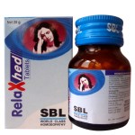 SBL Relaxhed tablets for migraine headache in hindi