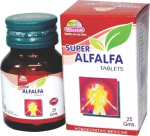 wheezal Alfalfa tablets homeopathic medicine in hindi