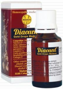 अडेल डियाकार्ड गोल्ड ड्रॉप्स ह्रदय और रक्तसंचार विकारों के लिए, हृदय रोग के लक्षण