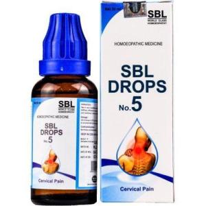 SBL-Drops-No.5 in Hindi gardan ka dard ki dawa