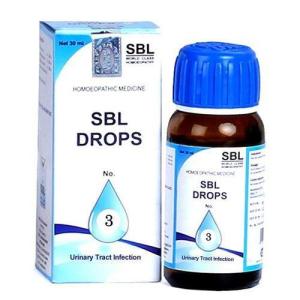 SBL-Drops-No-3-in Hindi mutrapat sankraman ki dawa