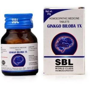 SBL-Ginkgo-Biloba-1X-Tablets-in Hindi masthishk me rakt parisancharan ki dawa