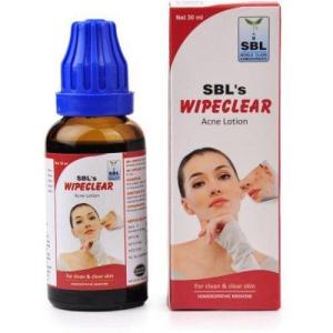 SBL-Wipeclear-Acne-Lotion-in Hindi saf tvacha medicine