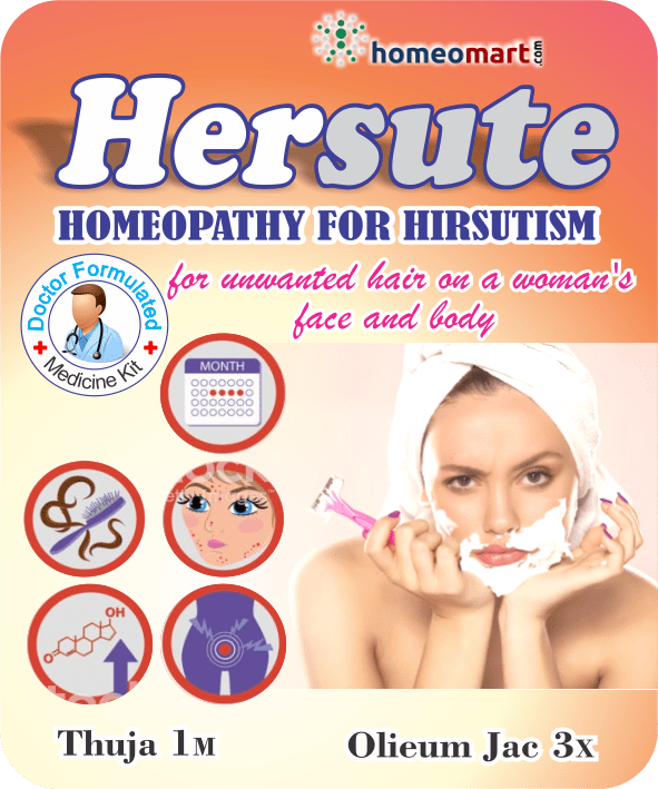 unwanted body hair in females, hirsutism