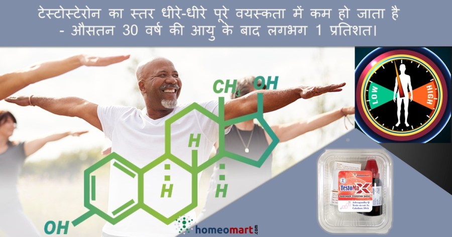टेस्टोस्टेरोन हार्मोन की कमी के लक्षण, पुरुष हार्मोन बढ़ाने के उपाय