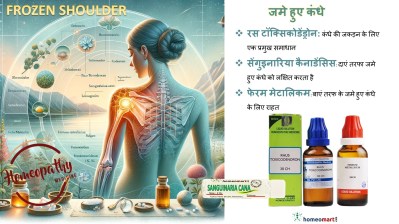 कंधे के दर्द और जकड़न के लिए होम्योपैथी