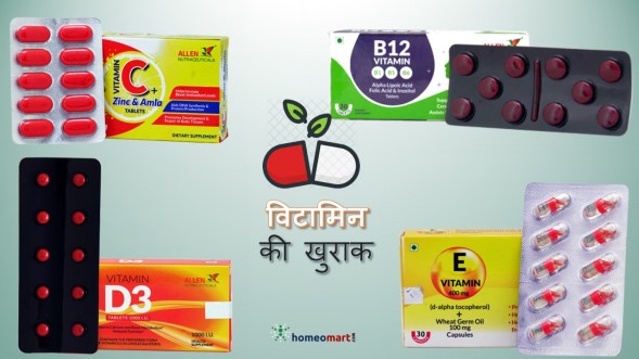 विटामिन के नाम उपयोग chart