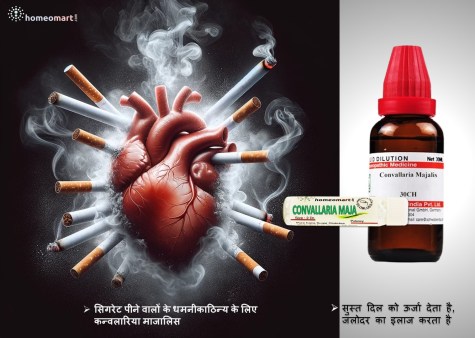 हृदय स्वास्थ्य के लिए होम्योपैथी में कॉन्वलारिया माजलिस 