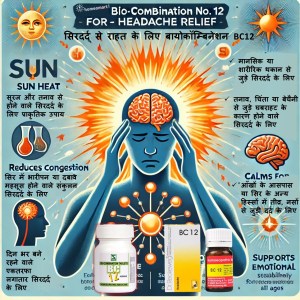 sun headache treatment in hindi