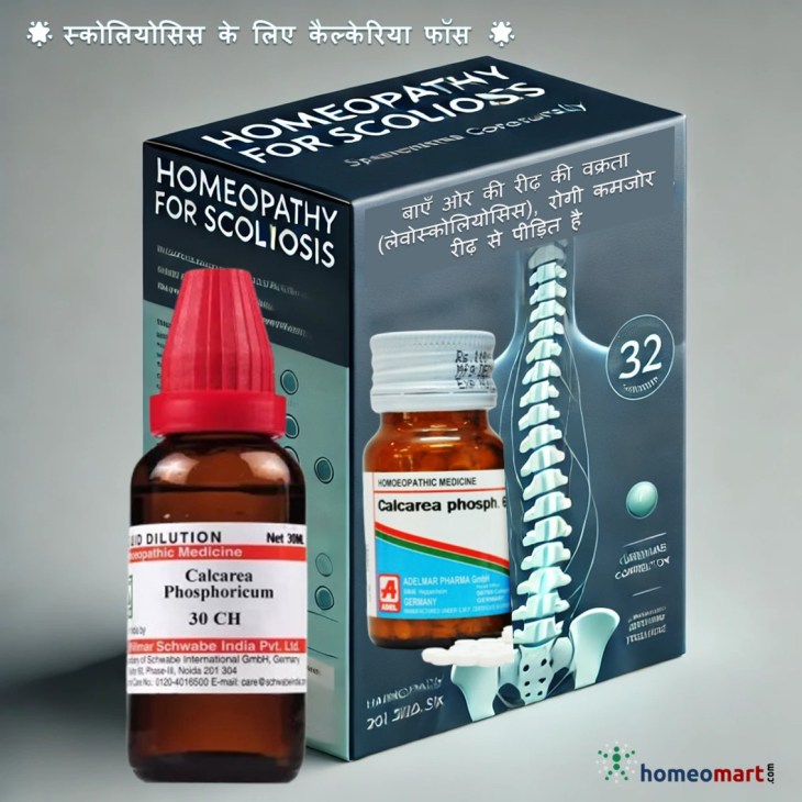 स्कोलियोसिस: कारण, लक्षण और होम्योपैथिक उपचार