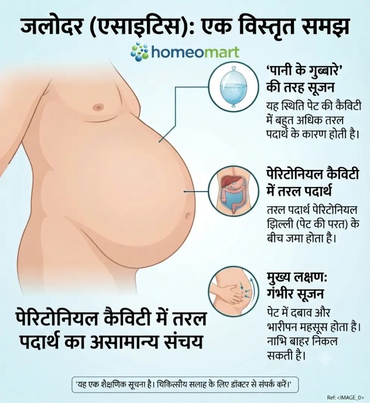 ascites infographic in hindi